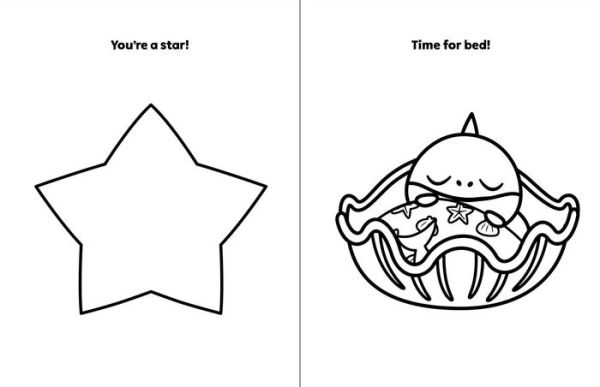 Baby Shark: My First Big Book of Coloring