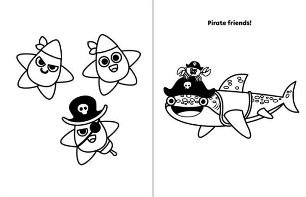 baby shark doo doo coloring pages