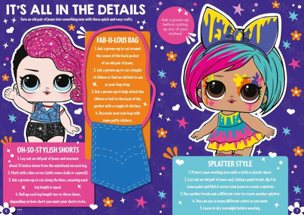 L.O.L. Surprise!: Glitter On! Puffy Sticker and Activity Book