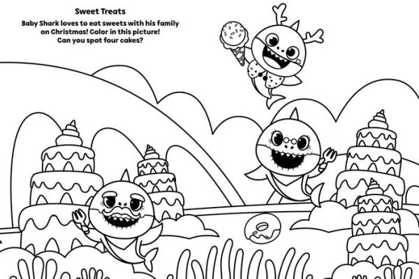 Christmas Coloring Book For Kids: Christmas coloring book for 3-5