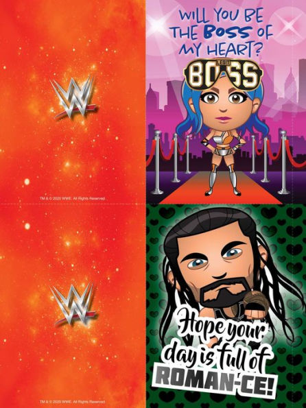 WWE Tough Love Valentines