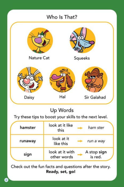 Nature Cat: Runaway Hamster (Level Up! Readers): A Beginning Reader Science & Animal Book for Kids Ages 5 to 7