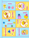 Alternative view 3 of Baby Shark: An Egg-cellent Easter Puffy Sticker and Activity Book