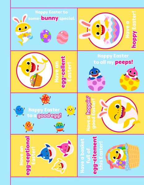 Baby Shark: An Egg-cellent Easter Puffy Sticker and Activity Book