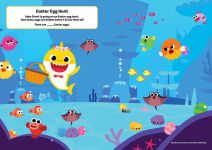 Alternative view 6 of Baby Shark: An Egg-cellent Easter Puffy Sticker and Activity Book