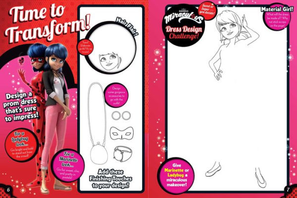 Miraculous: Be Your Own Hero Activity Book: 100% Official Ladybug & Cat Noir Gift for Kids