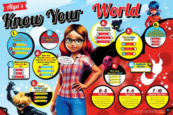 Miraculous Ladybug Quiz Free Activities online for kids in
