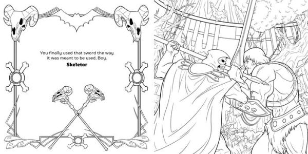 Masters of the Universe: Revelation Official Coloring Book