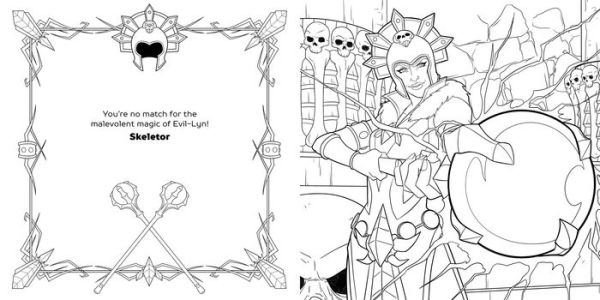 Masters of the Universe: Revelation Official Coloring Book (Essential Gift for Fans)
