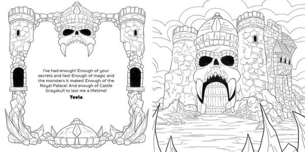 Masters of the Universe: Revelation Official Coloring Book