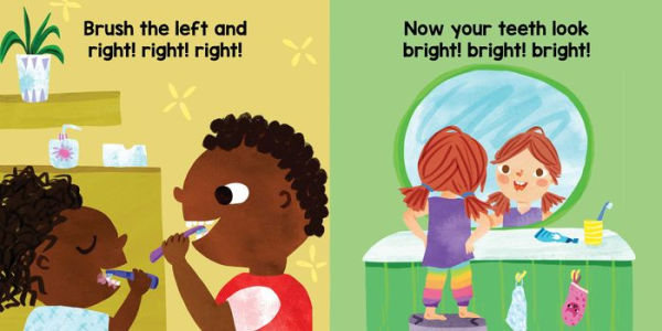 Brush! Brush! Brush! (A Baby Steps Toothbrushing Board Book for Toddlers)