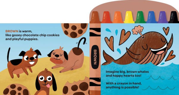 Crayola: My Crayons, My World! (A Crayola Crayon Shaped Novelty Board Book for Toddlers)