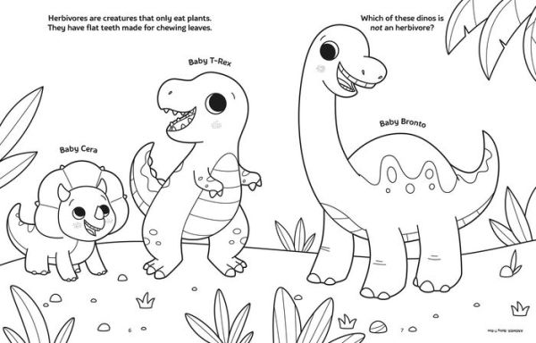 Crayola: Baby Dinos: A Coloring & Activity Book (A Crayola Baby Animals Coloring Sticker Activity Book for Kids)