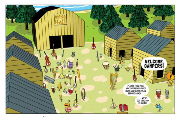 Band Camp! 1: All Together Now! (Band #1)(A Little Bee Graphic Novel Series for Kids)