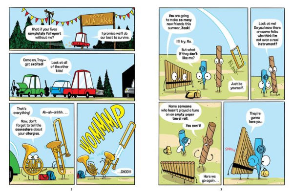 Band Camp! 1: All Together Now! (Band Camp! #1)(A Little Bee Graphic Novel Series for Kids)