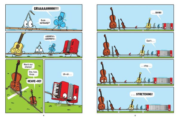 Band Camp! 2: Out of Sync (Band Camp! #2)(A Little Bee Graphic Novel Series for Kids)