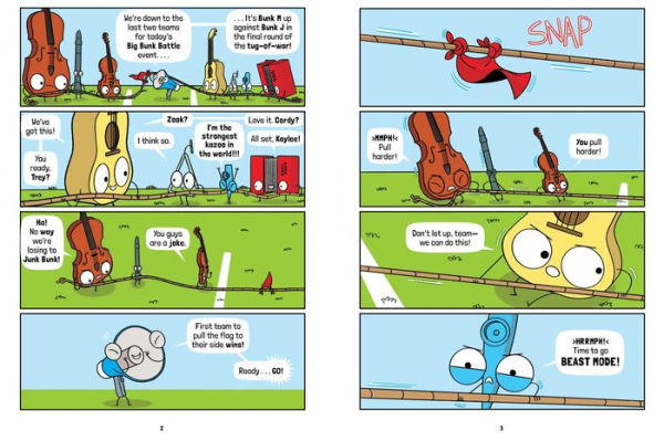 Band Camp! 2: Out of Sync (Band Camp! #2)(A Little Bee Graphic Novel Series for Kids)