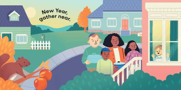 Rosh Hashanah: New Year, Gather Near (An Our Neighborhood Series Board Book for Toddlers Celebrating Judaism)