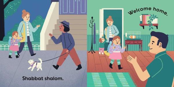 Shabbat Shalom, Welcome Home (An Our Neighborhood Series Board Book for Toddlers Celebrating Judaism)