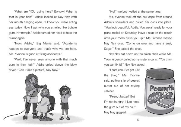 Neecy and Nay Nay and the Tangled, Hairy Mess (Neecy and Nay Nay #1) (A Little Bee Books Chapter Book Series)