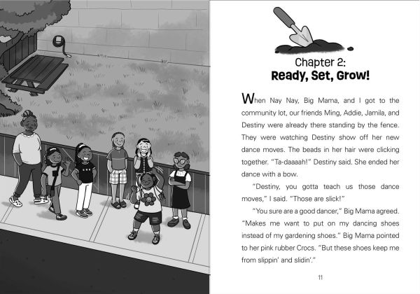 Neecy and Nay Nay and the Green Thumbs (Neecy and Nay Nay #3) (A Little Bee Books Chapter Book Series)
