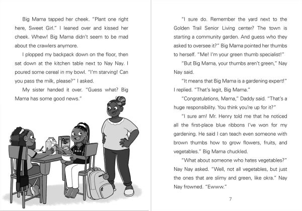 Neecy and Nay Nay and the Green Thumbs (Neecy and Nay Nay #3) (A Little Bee Books Chapter Book Series)
