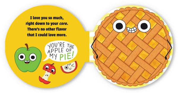 Pie Love You (A Shaped Novelty Board Book for Toddlers)