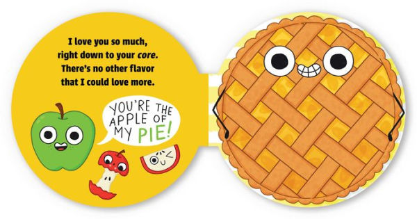 Pie Love You (A Shaped Novelty Board Book for Toddlers)