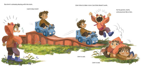 Friends Are Not for Biting (A Gentle Parenting Picture Book Series for Kids)