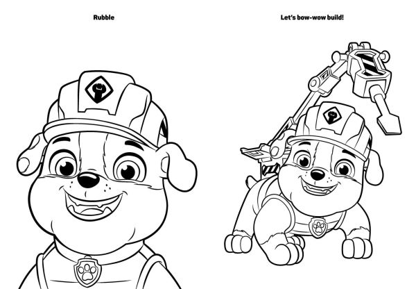 Rubble & Crew: My First Big Book of Coloring (A Rubble & Crew Nickelodeon Coloring Book for Kids)