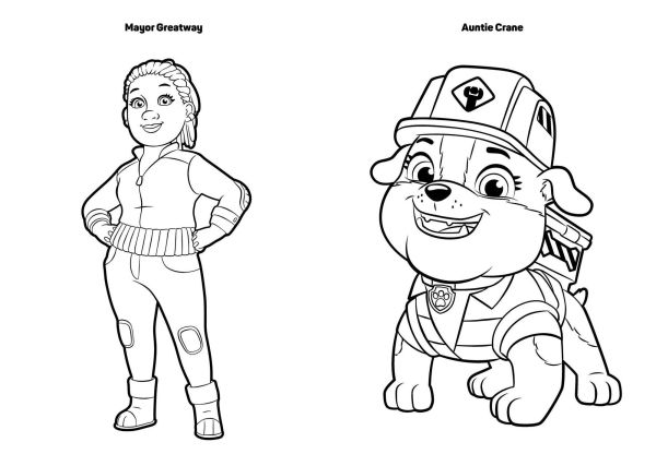 Rubble & Crew: My First Big Book of Coloring (A Rubble & Crew Nickelodeon Coloring Book for Kids)
