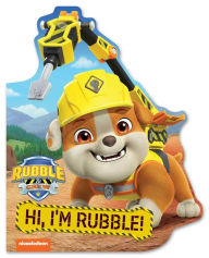 Textbook downloads free Rubble & Crew: Hi, I'm Rubble! (A Rubble & Crew Paw Patrol Nickelodeon Shaped Board Book for Kids) by BuzzPop, Dave Aikins ePub English version 9781499817690