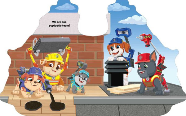 Rubble & Crew: Hi, I'm Rubble! (A Rubble & Crew Paw Patrol Nickelodeon Shaped Board Book for Kids)