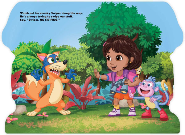 Dora the Explorer: Hola, Soy Dora! (A Dora the Explorer Nickelodeon English-Spanish Bilingual Shaped Board Book for Kids)