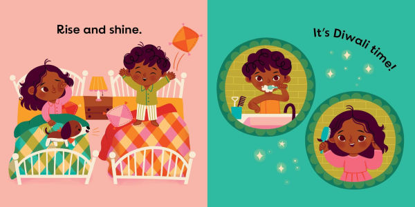 Diwali: Love and Light (An Our Neighborhood Series Board Book for Toddlers Celebrating Hindu Culture)