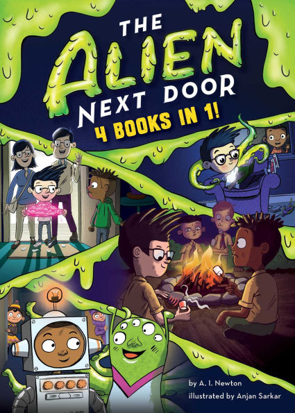 The Alien Next Door: 4 books in 1!