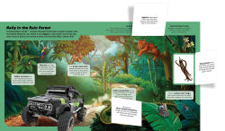 Alternative view 4 of Hot Wheels: Exploring the Wild Wilderness (A Mattel Hot Wheels Lift the Flap Novelty Board Book for Kids)