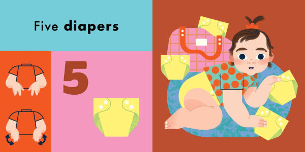 The 123s of Baby's Needs: A Sign Language Book for Babies