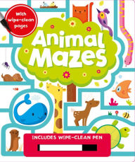 Title: Search & Seek Wipe Clean: Animal Mazes, Author: Igloo Books