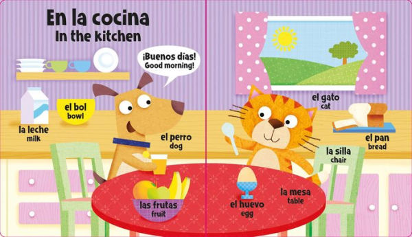 Mis Primeras Palabras My First Words: Bilingual Board Book