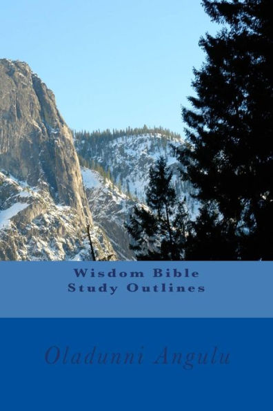 Wisdom Bible Study Outlines