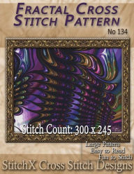 Title: Fractal Cross Stitch Pattern - No. 134, Author: Stitchx
