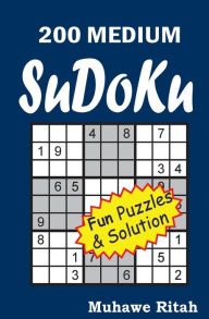 Title: 200 MEDIUM Sudoku, Author: Muhawe Ritah