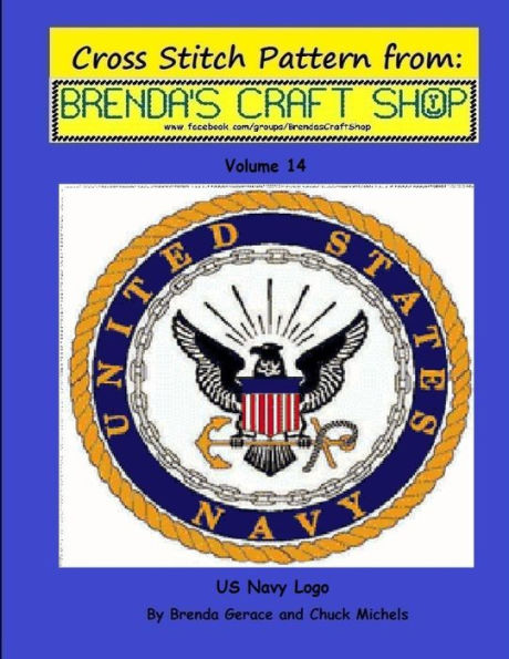 US Navy Logo - Cross Stitch Pattern from Brenda's Craft Shop: Cross Stitch Pattern from Brenda's Craft Shop