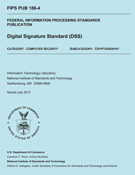 Federal Information Processing Standards Publication: Digital Signature Standard (DSS)