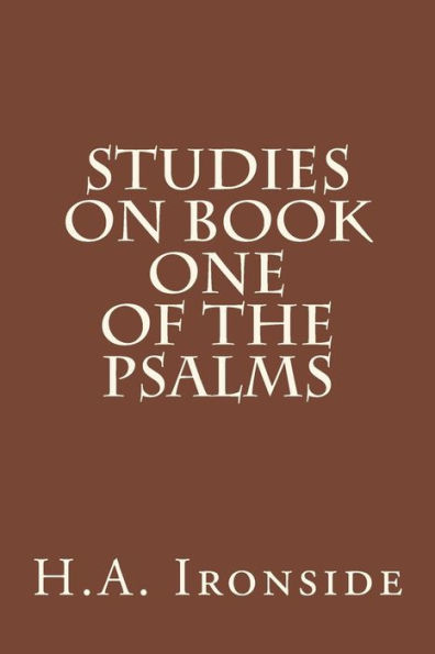 Studies on Book One of the Psalms