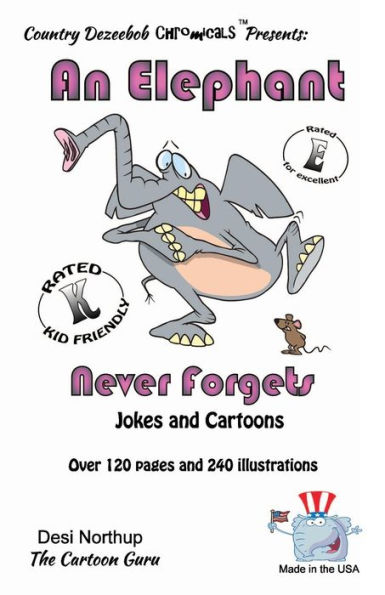 Elephant 1 -- Twinkle Toes -- Jokes and Cartoons: in Black + White