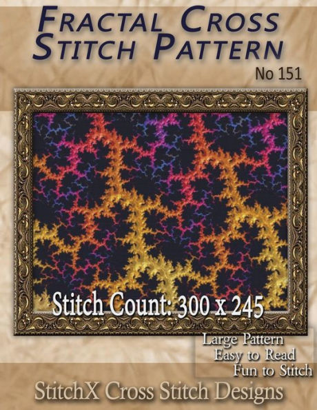 Fractal Cross Stitch Pattern No