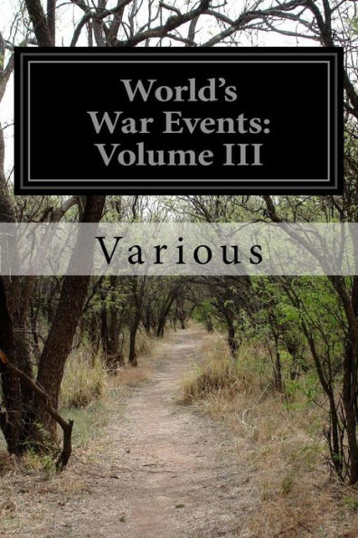 World's War Events: Volume III