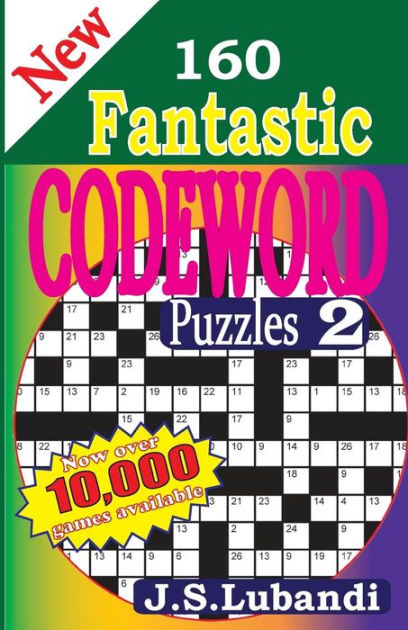 New 160 Fantastic Codeword Puzzles by J S Lubandi, Paperback | Barnes ...